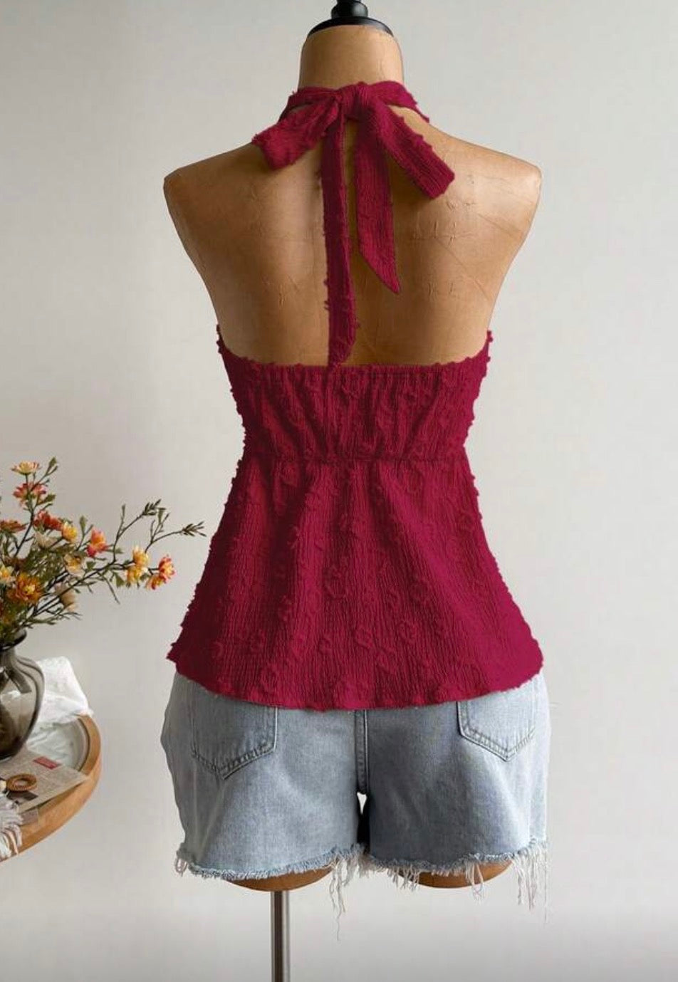 Top vermelho