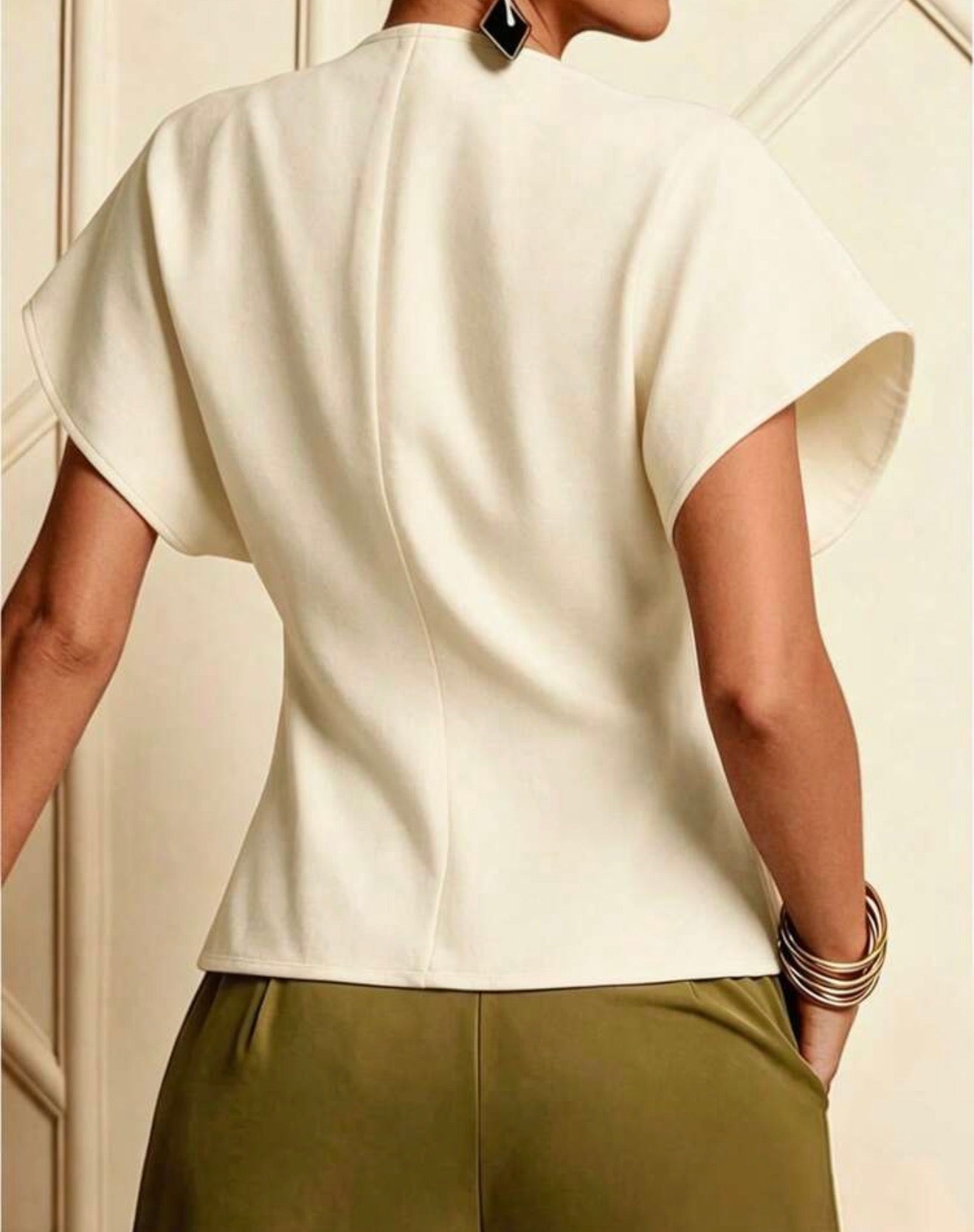 Blusa bege