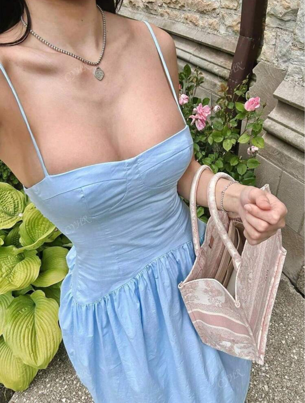 Vestido casual azul