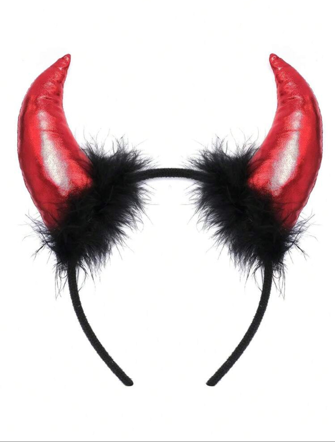 Chifres vermelhos Halloween