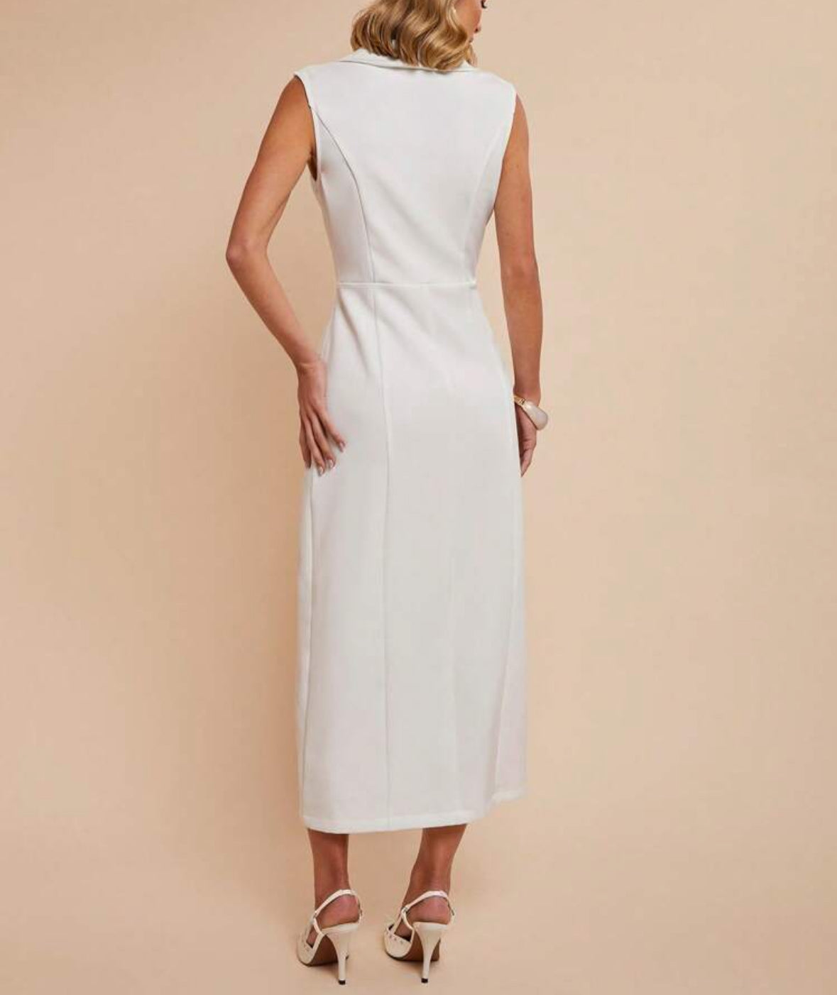 Vestido clássico branco