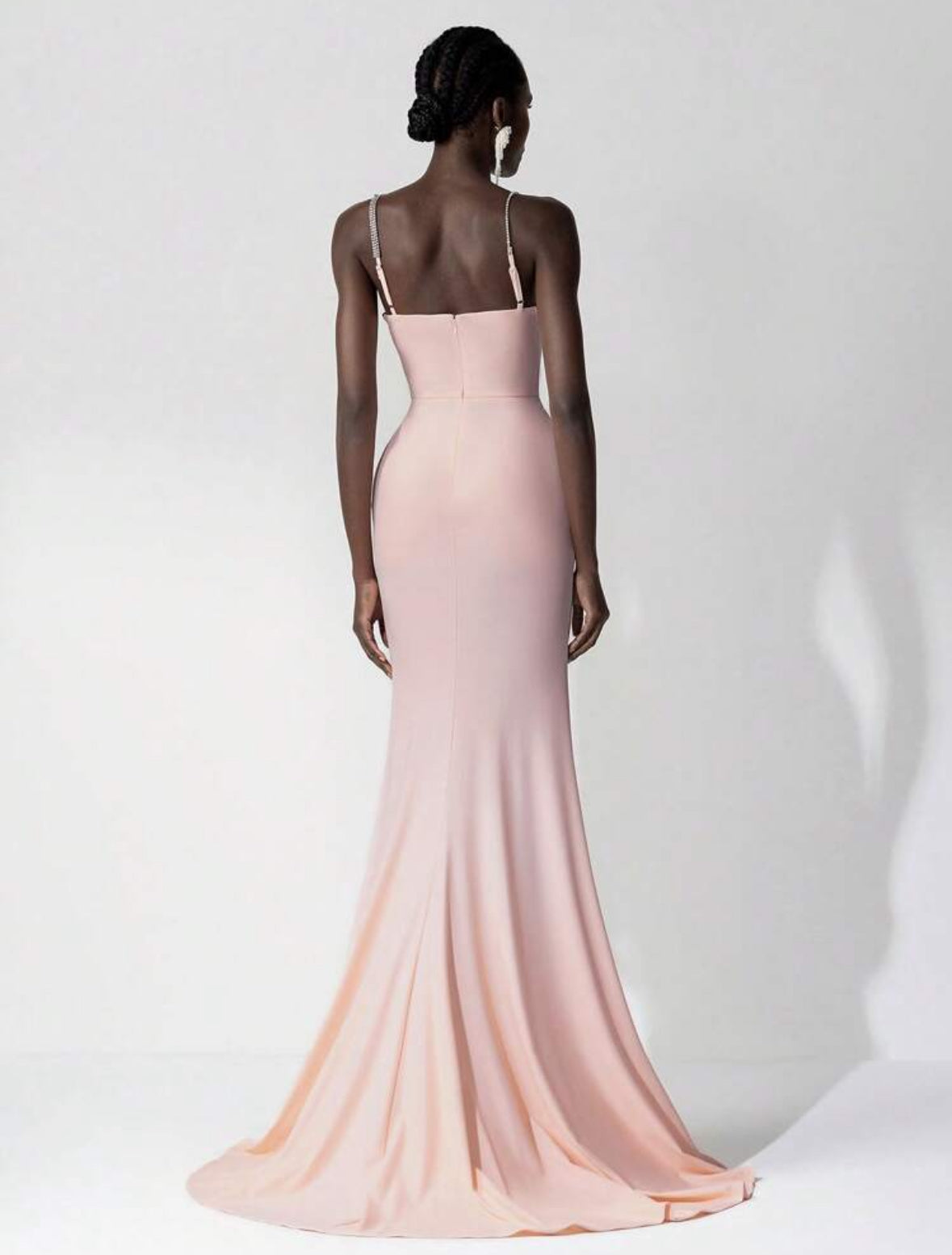 Vestido elegante rosa
