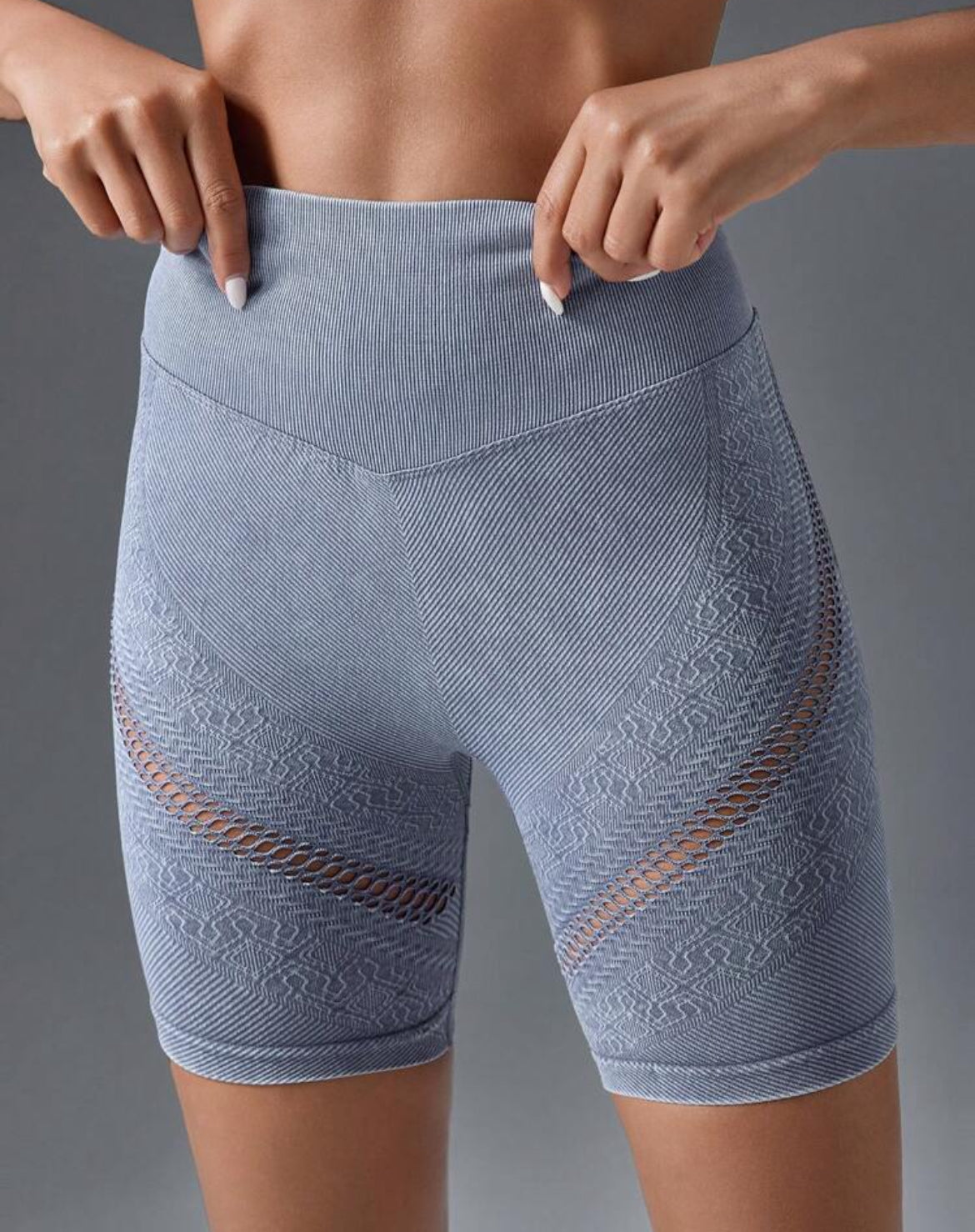 Calção desportivo cinza