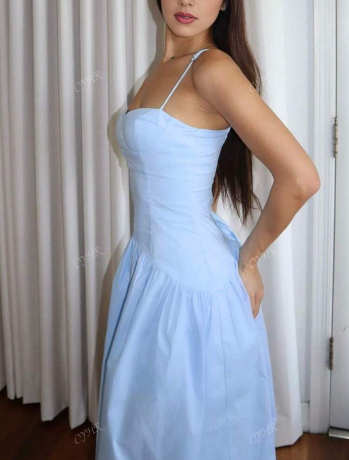 Vestido casual azul
