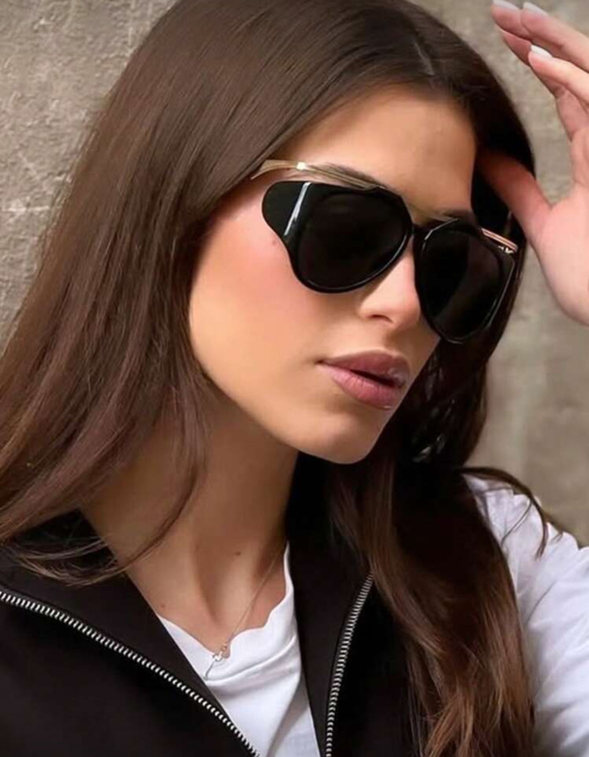 Óculos vintage preto
