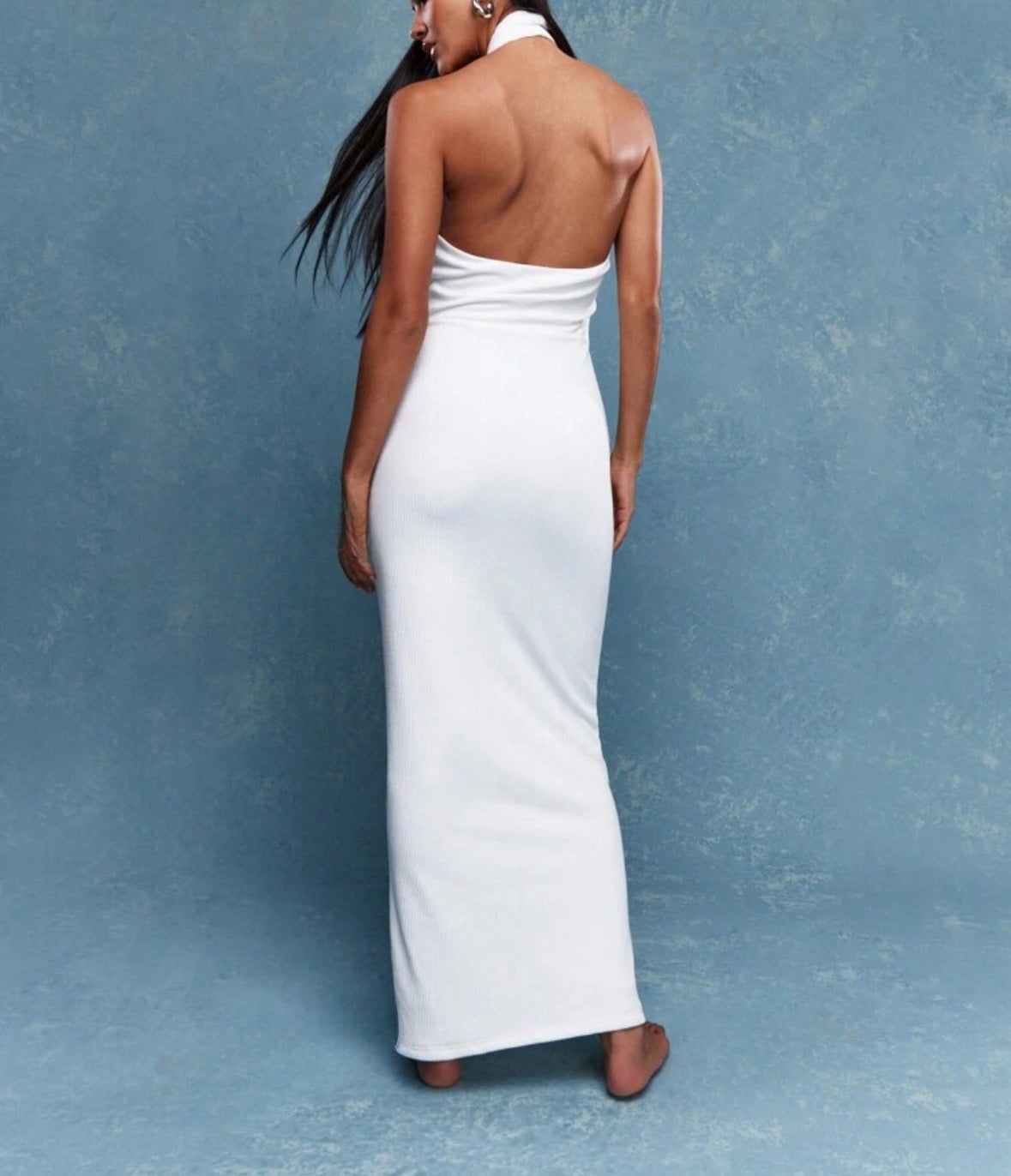 Vestido maxi branco