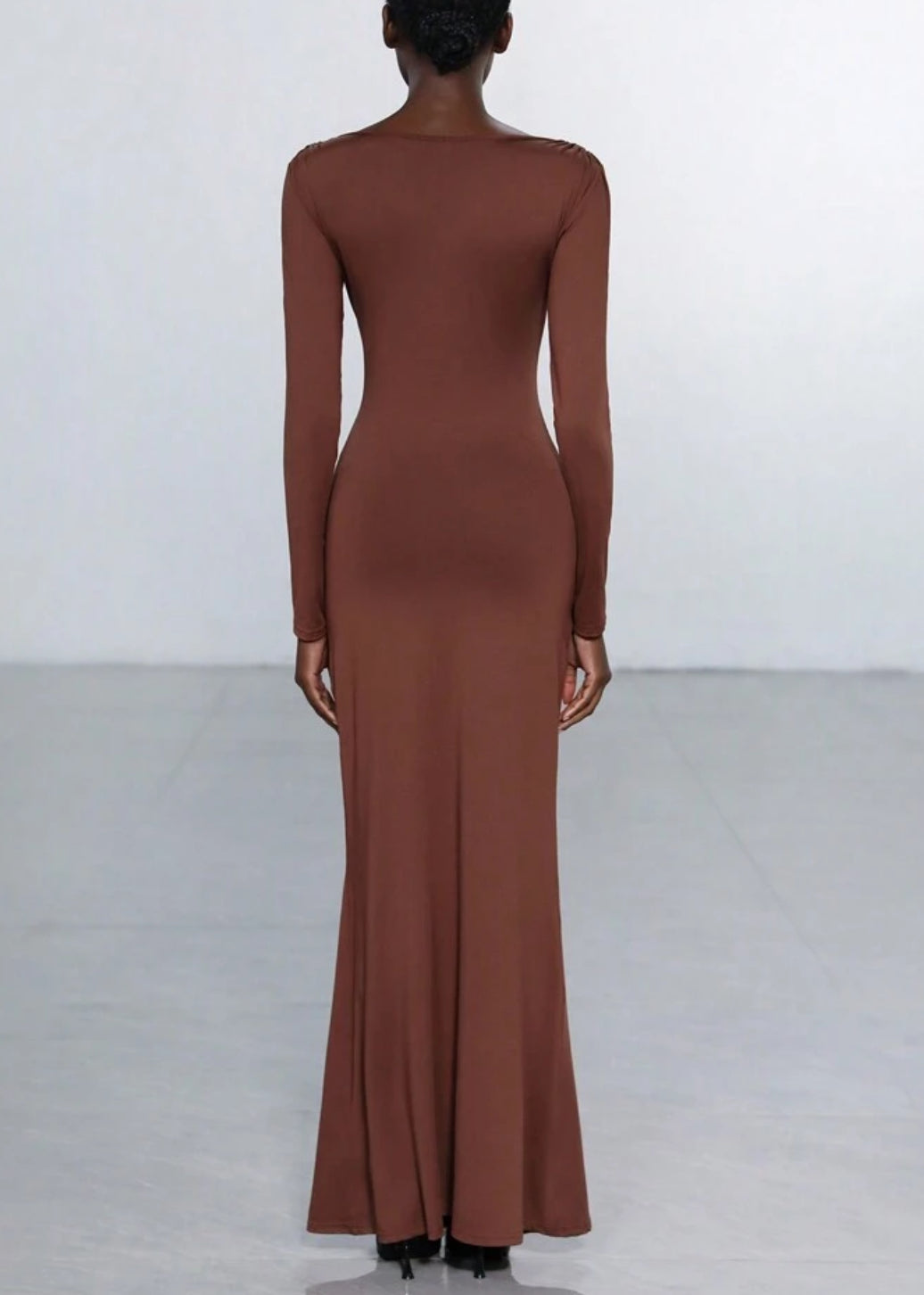 Vestido castanho