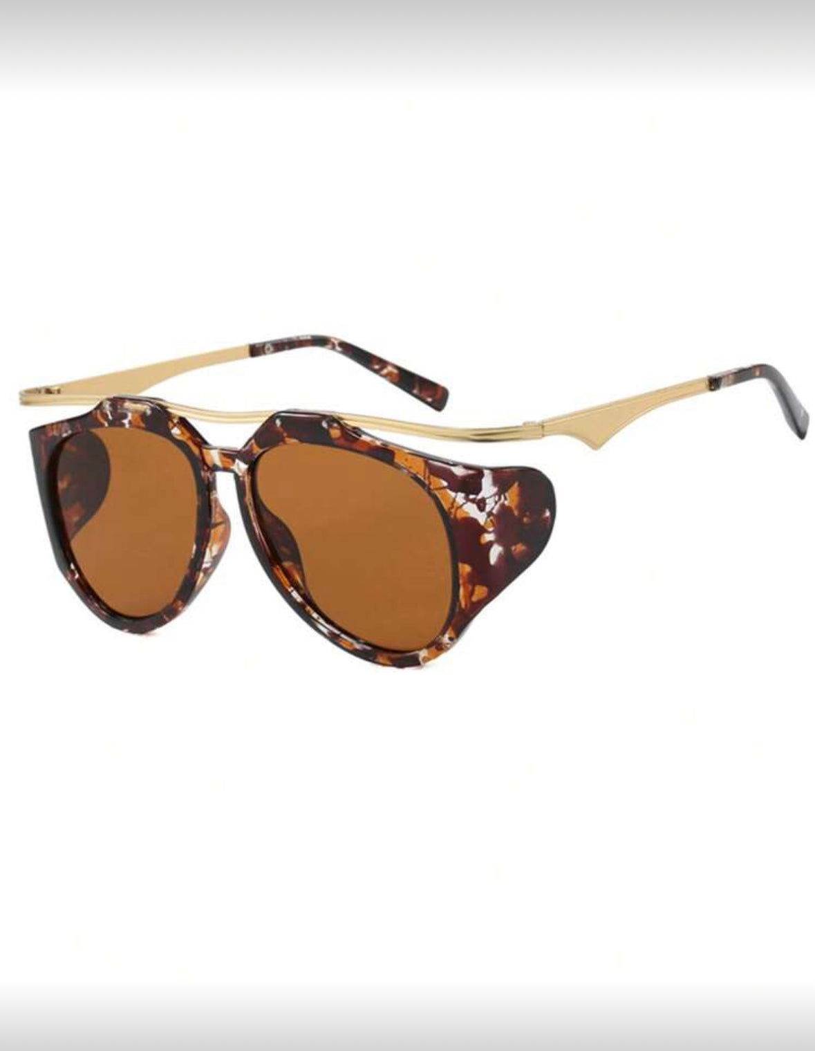 Óculos vintage leopardo