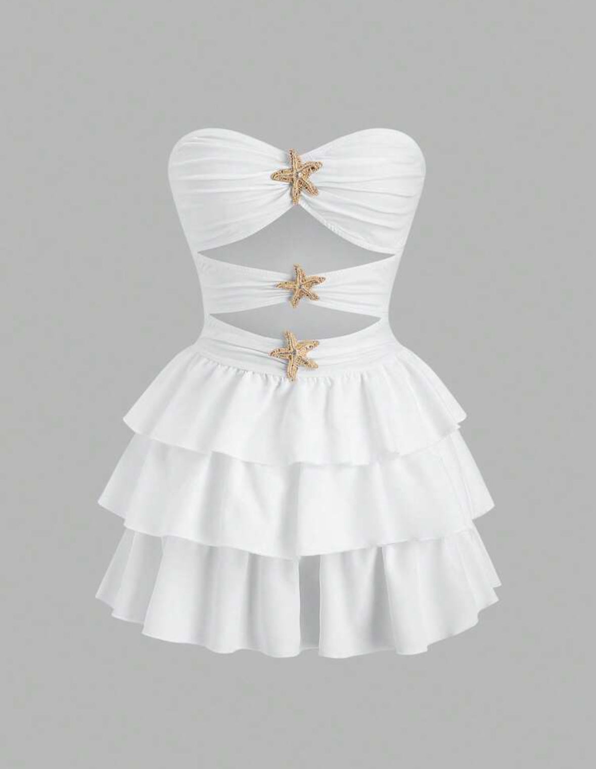 Vestido sexy branco