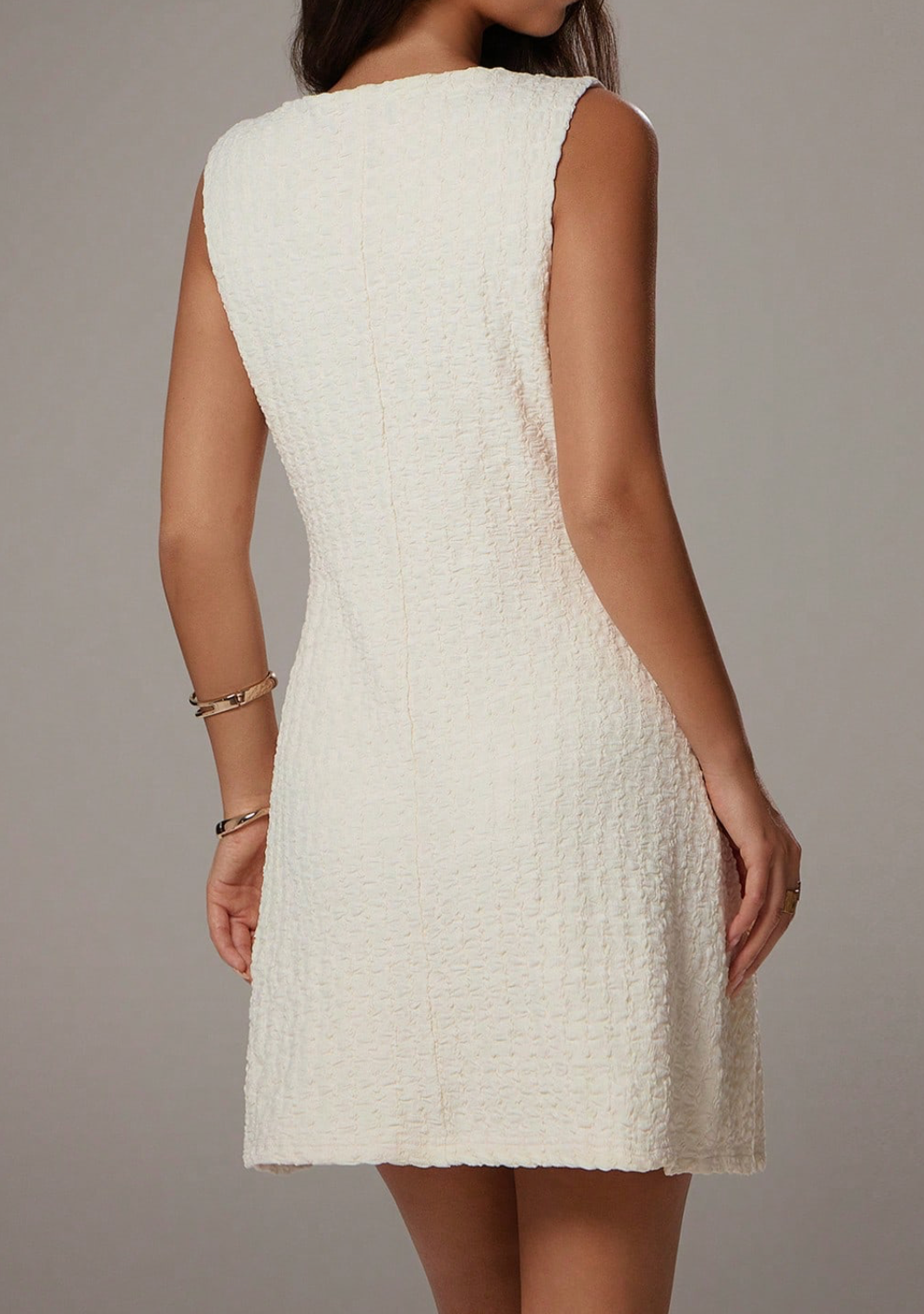 Vestido creme