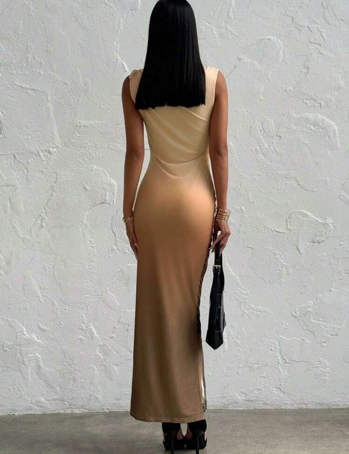 Vestido multicolorido