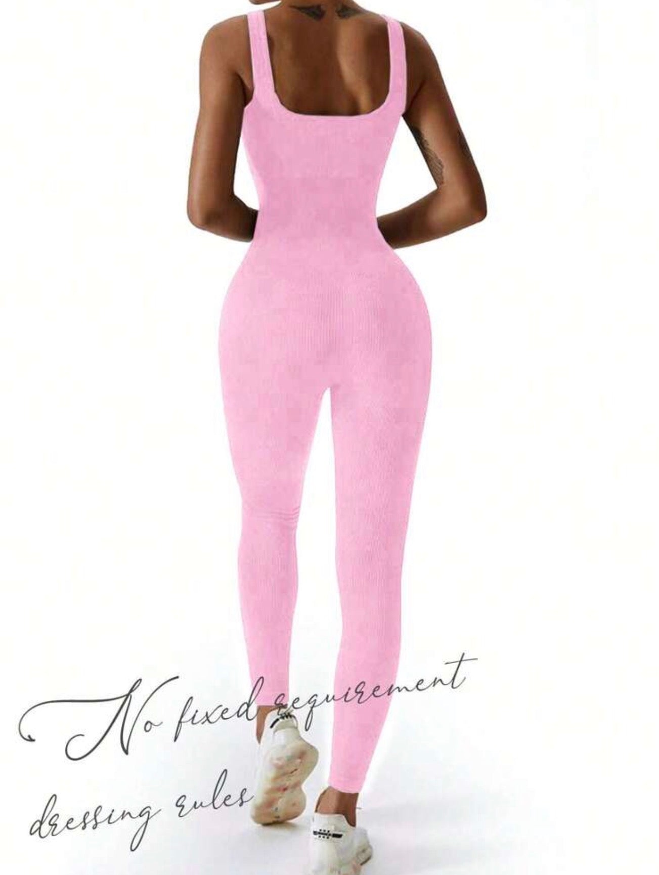 Macacão desportivo rosa