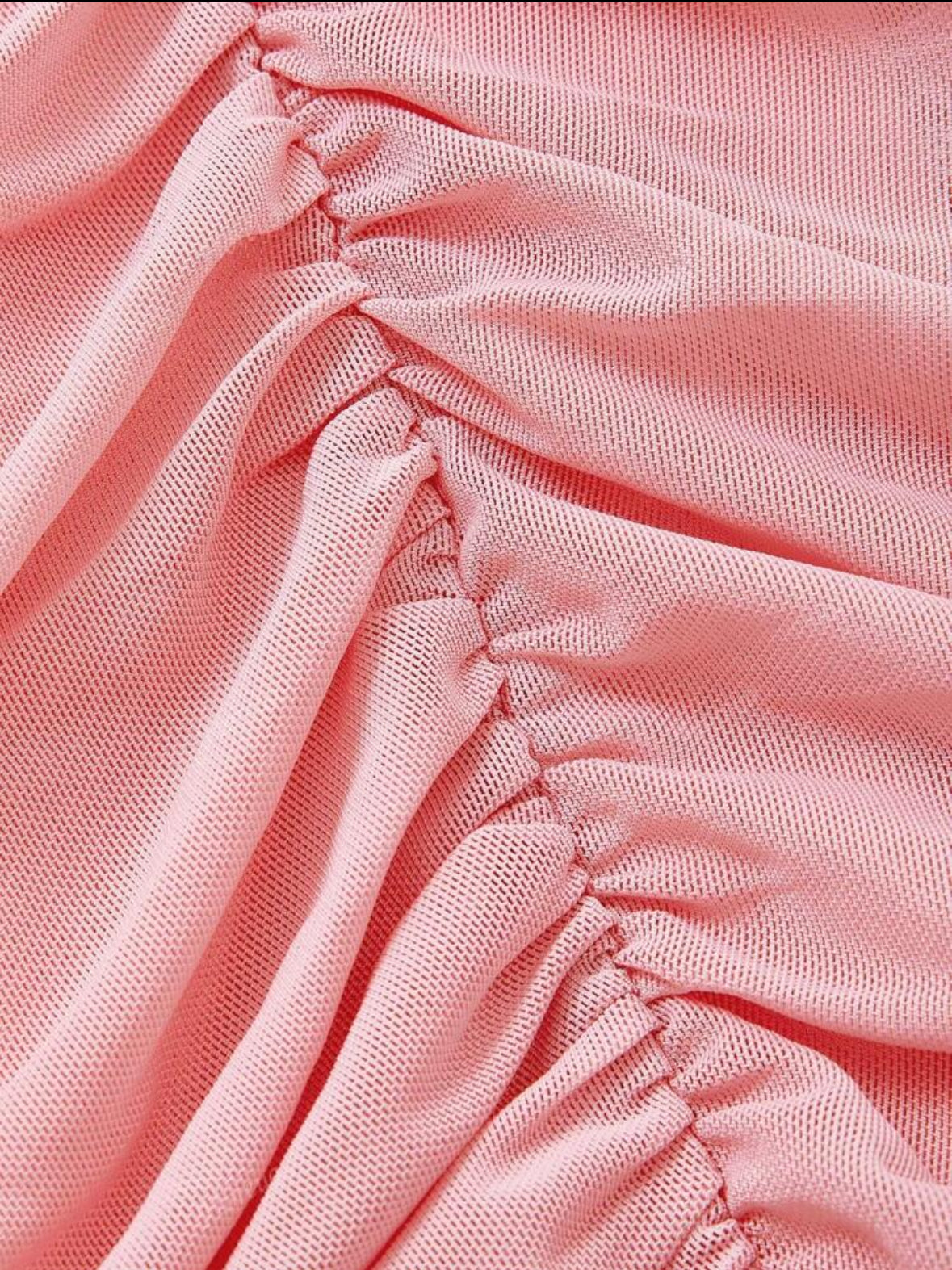 Vestido minimalista rosa