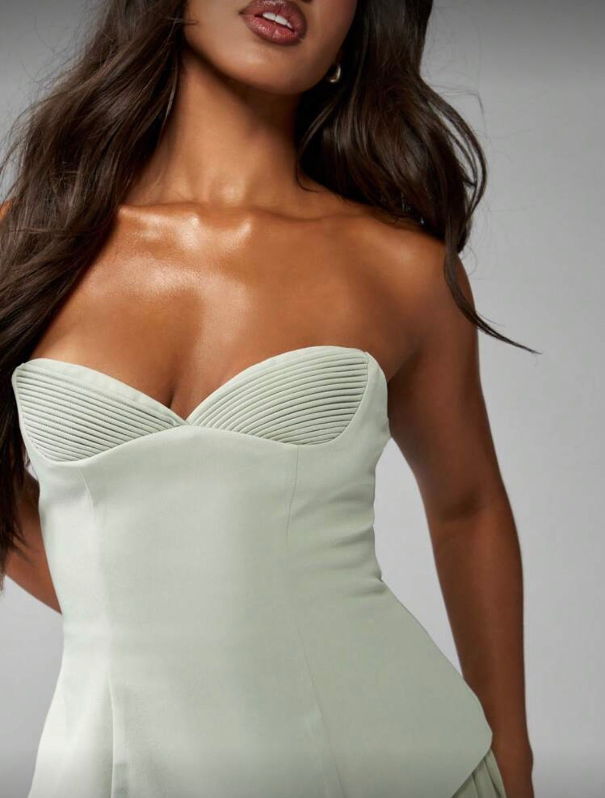 Vestido ocasional verde