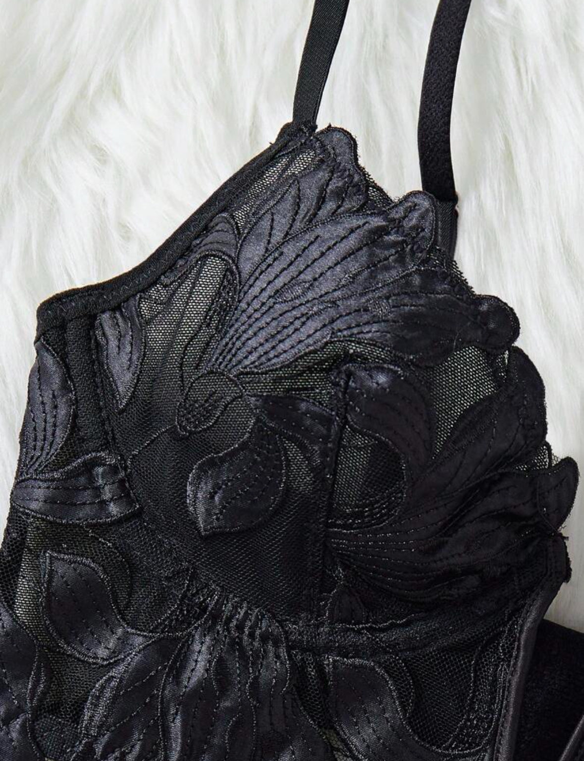 Lingerie preto clássico