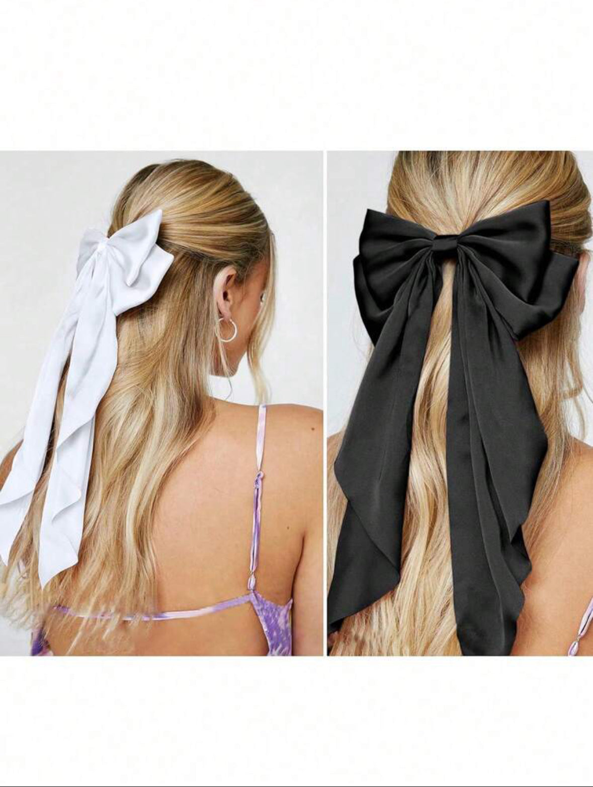 Laço para o cabelo cetim