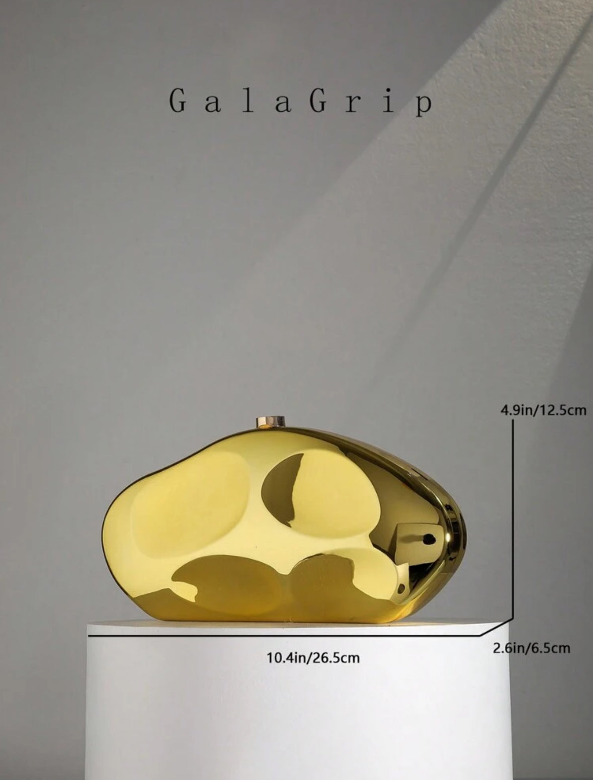 Bolsa elegante ouro
