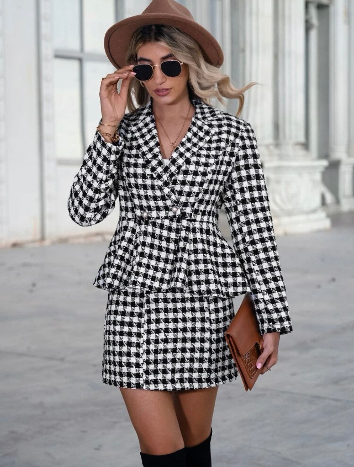 Conjunto Blazer e saia