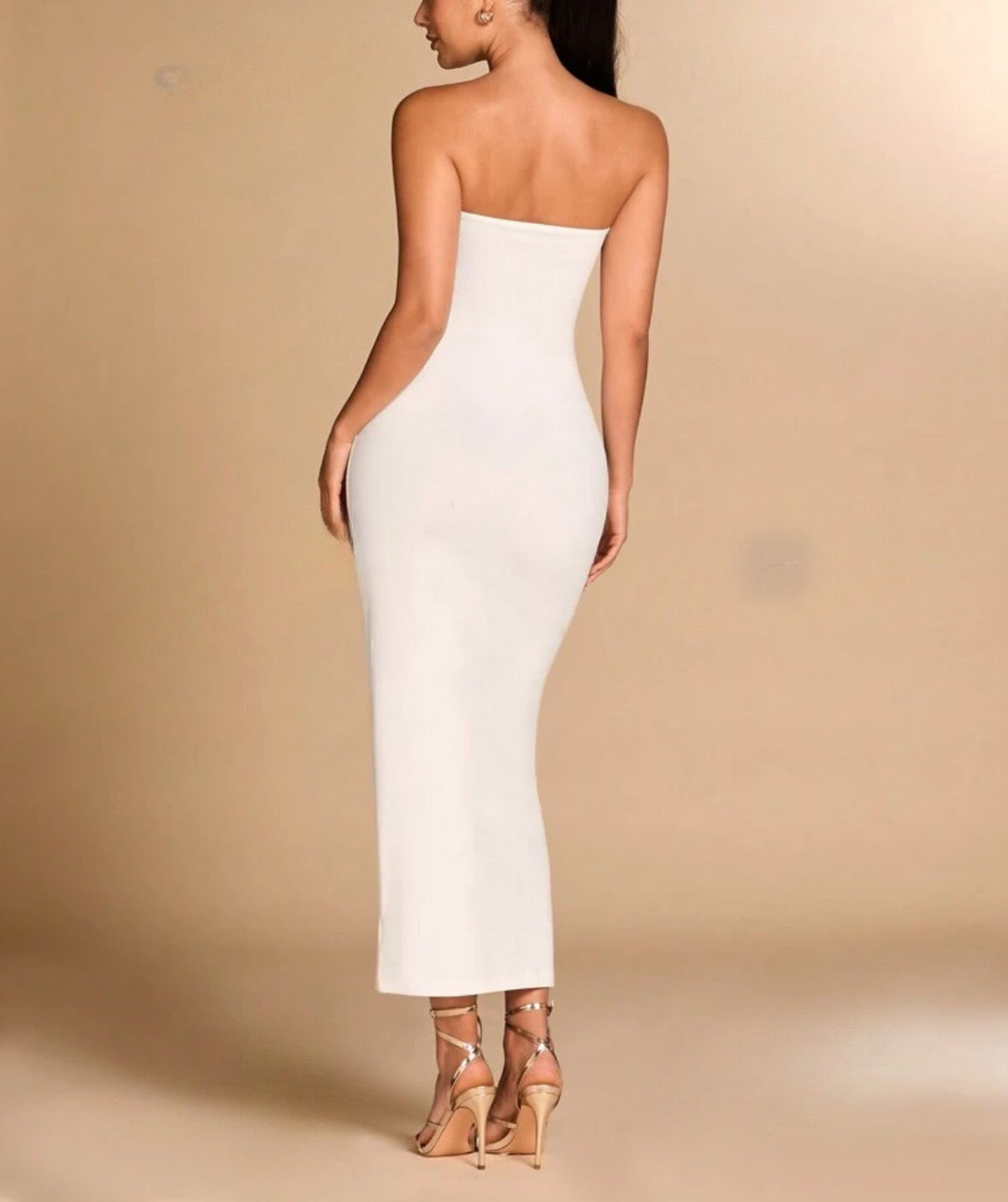 Vestido bodycon branco