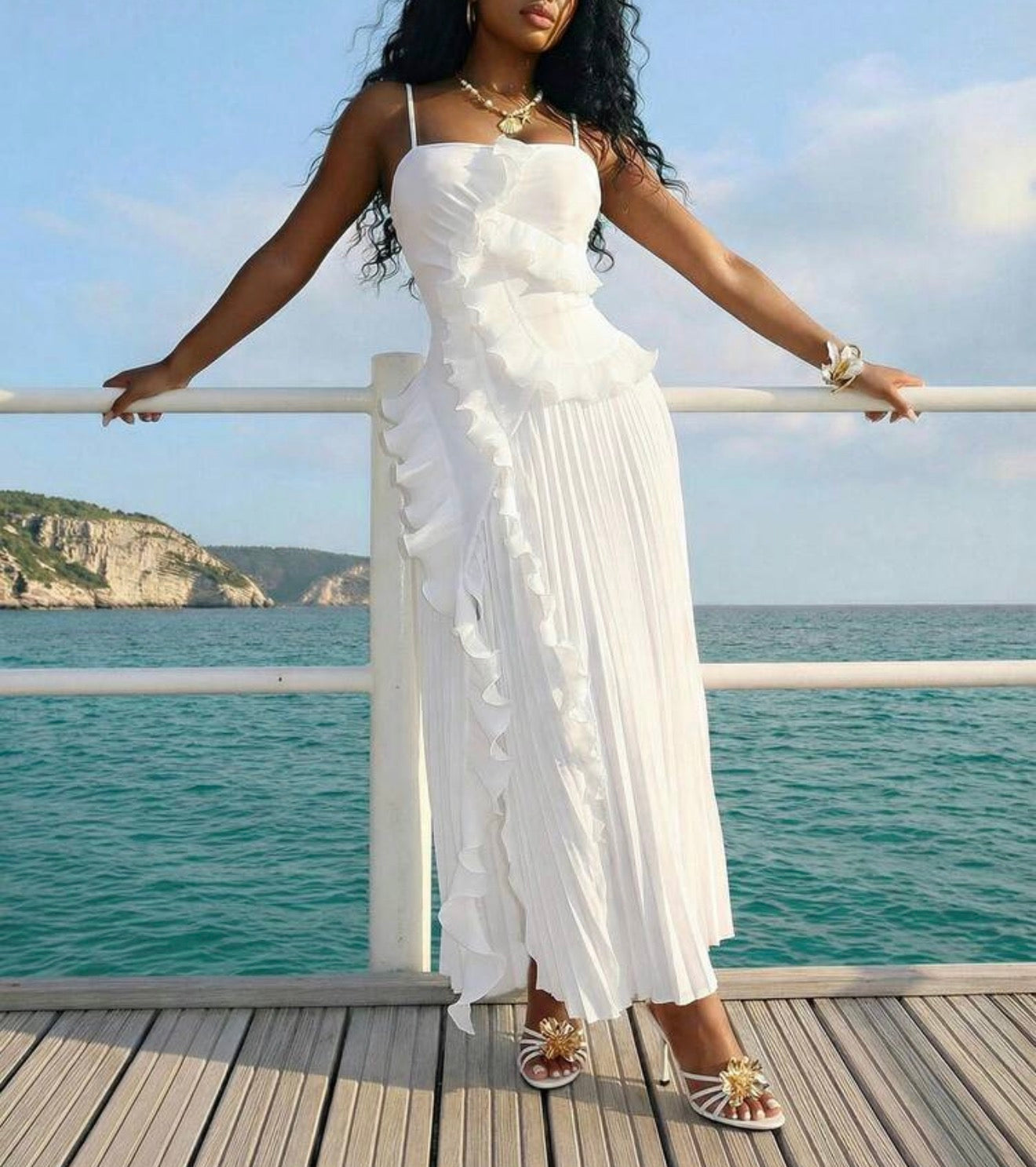 Vestido primavera branco