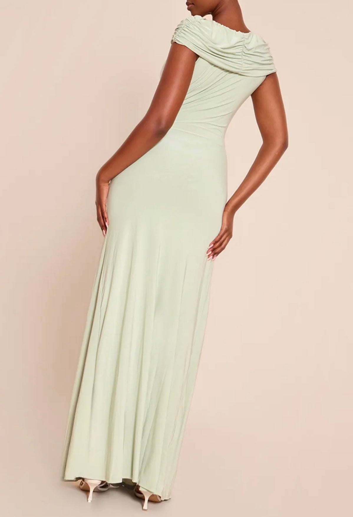 Vestido verde elegante