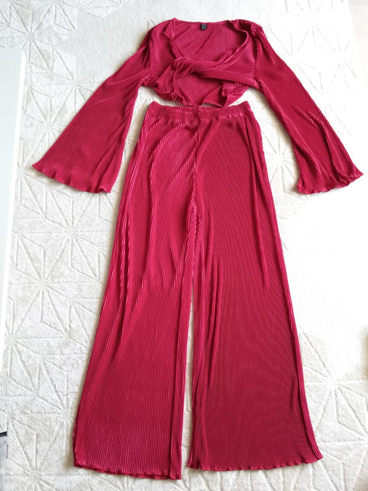Conjunto vermelho