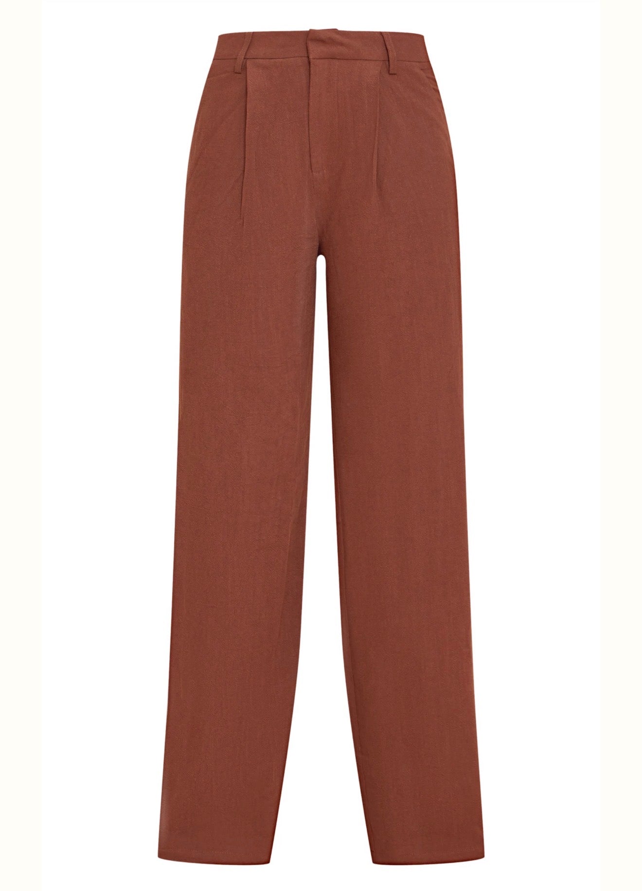 Calça castanha