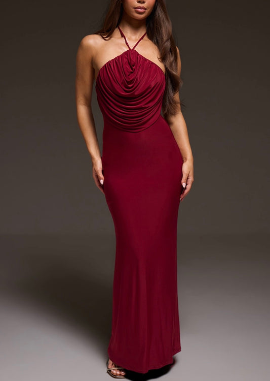 Vestido vermelho elegante