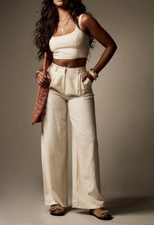 Conjunto bege