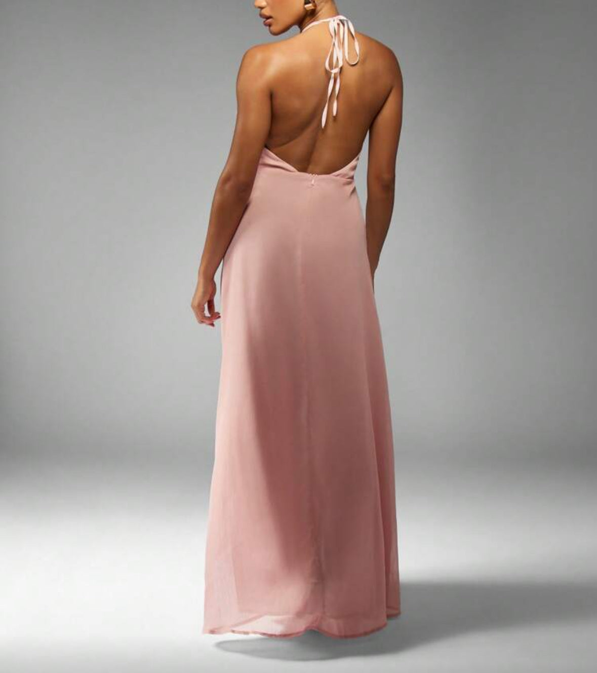 Vestido elegante rosa