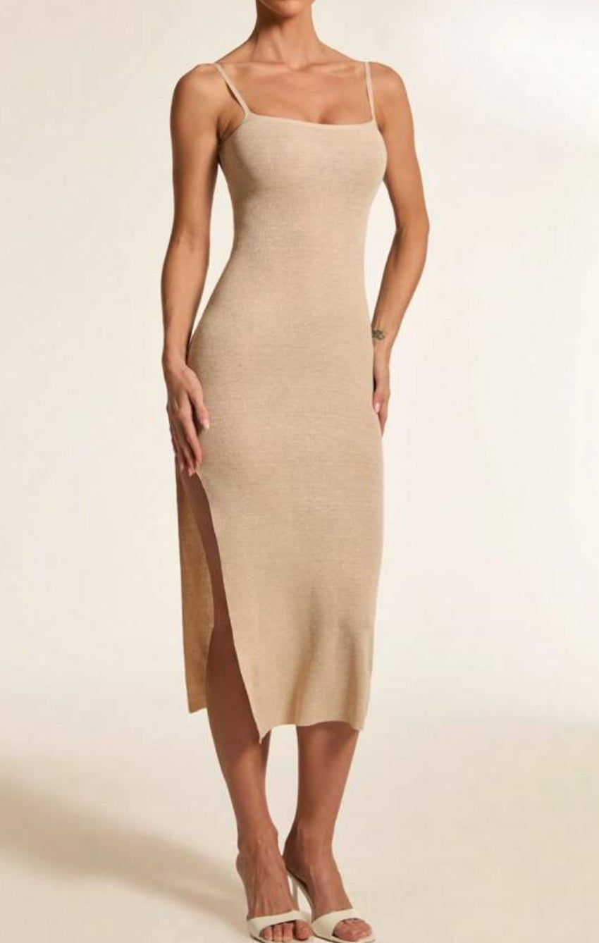 Vestido bege