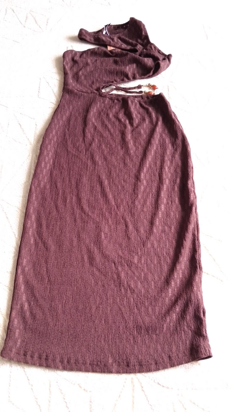 Vestido castanho