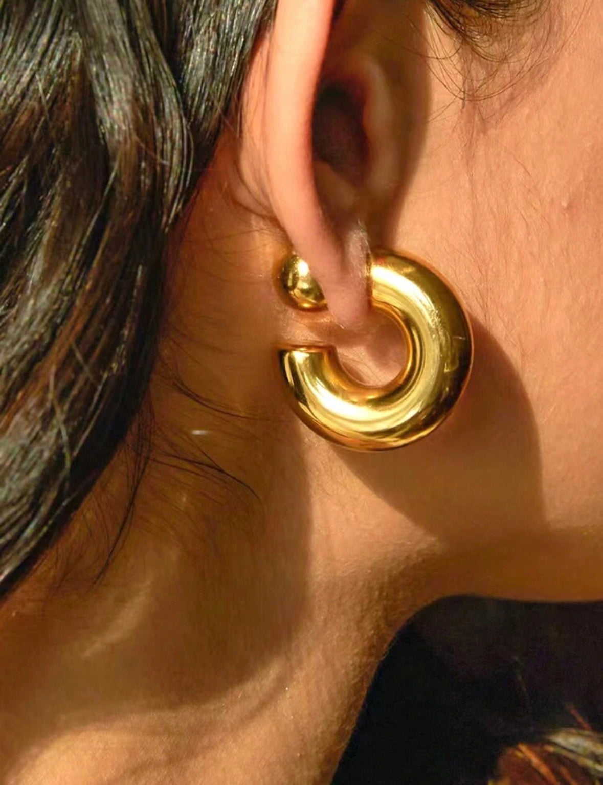 Brincos de argola 2 pcs