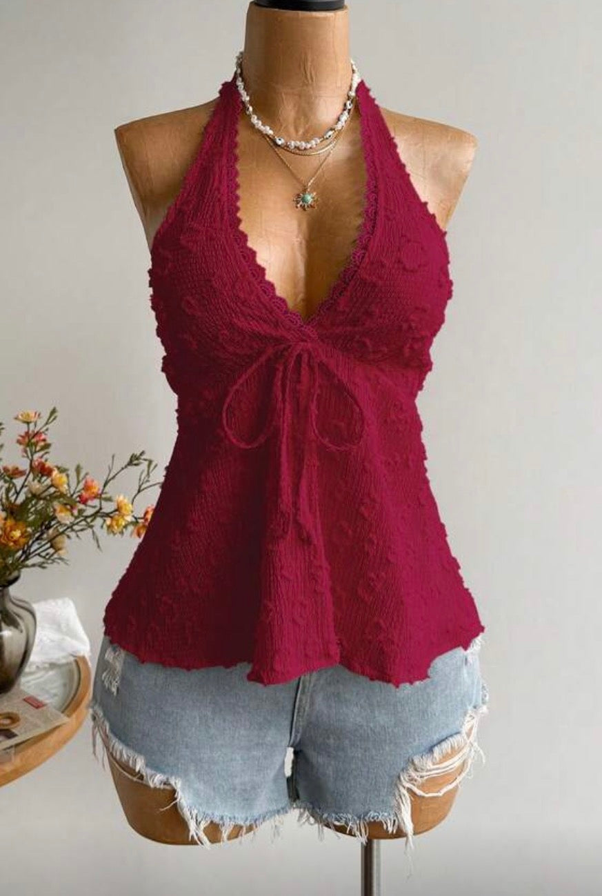 Top vermelho