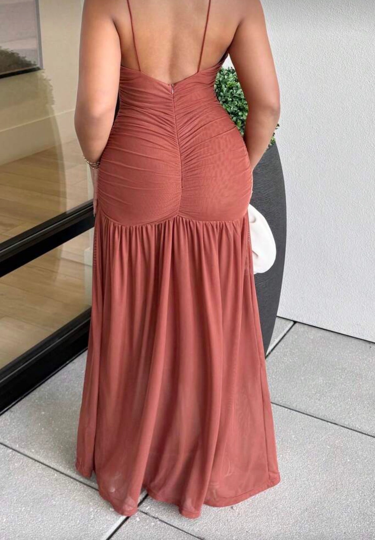 Vestido longo elegante
