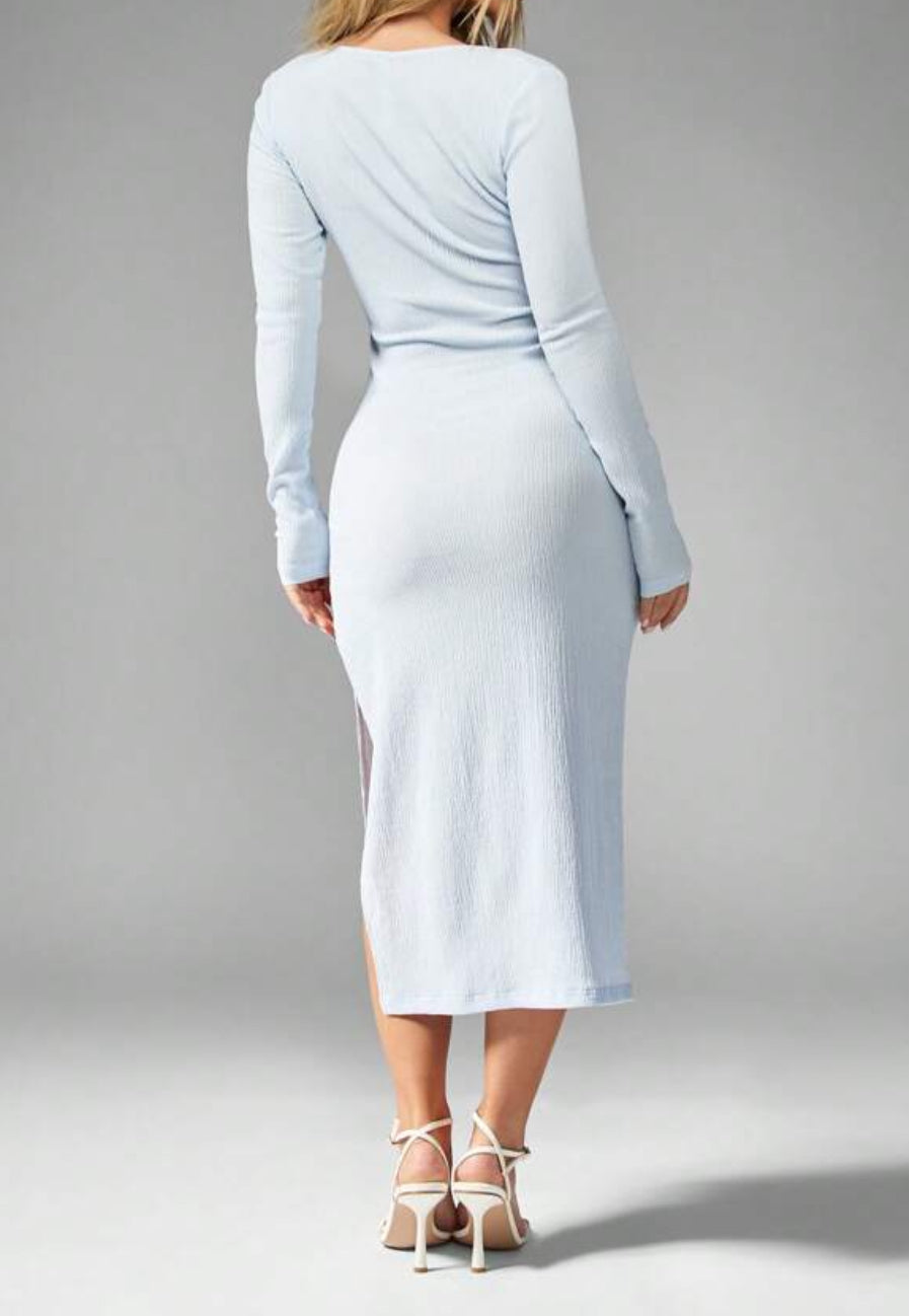 Vestido azul bebé