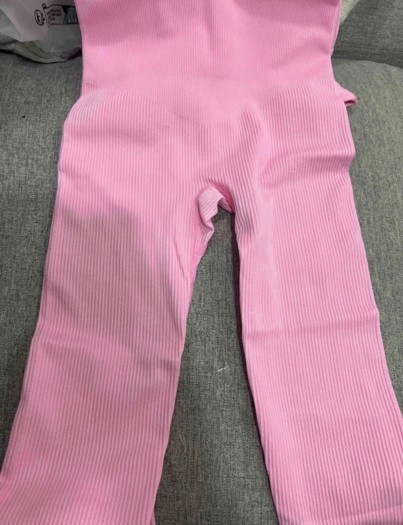 Macacão desportivo rosa