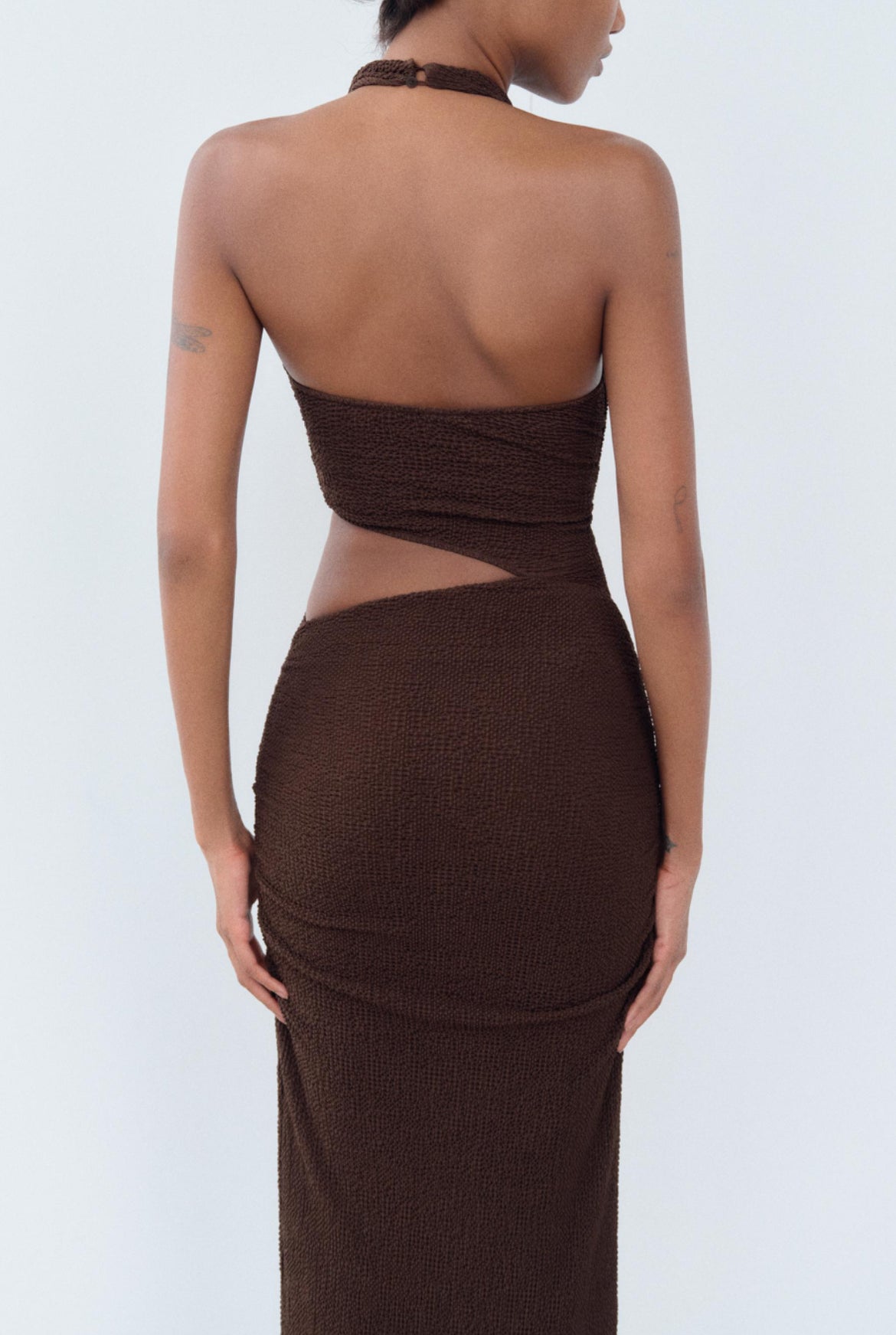 Vestido chocolate