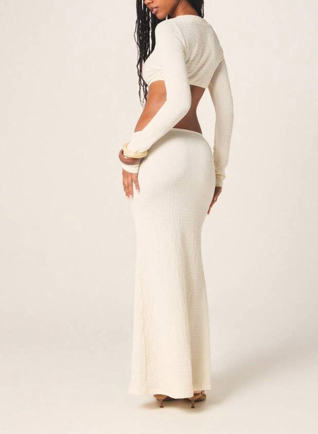 Vestido bege