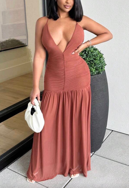 Vestido longo elegante