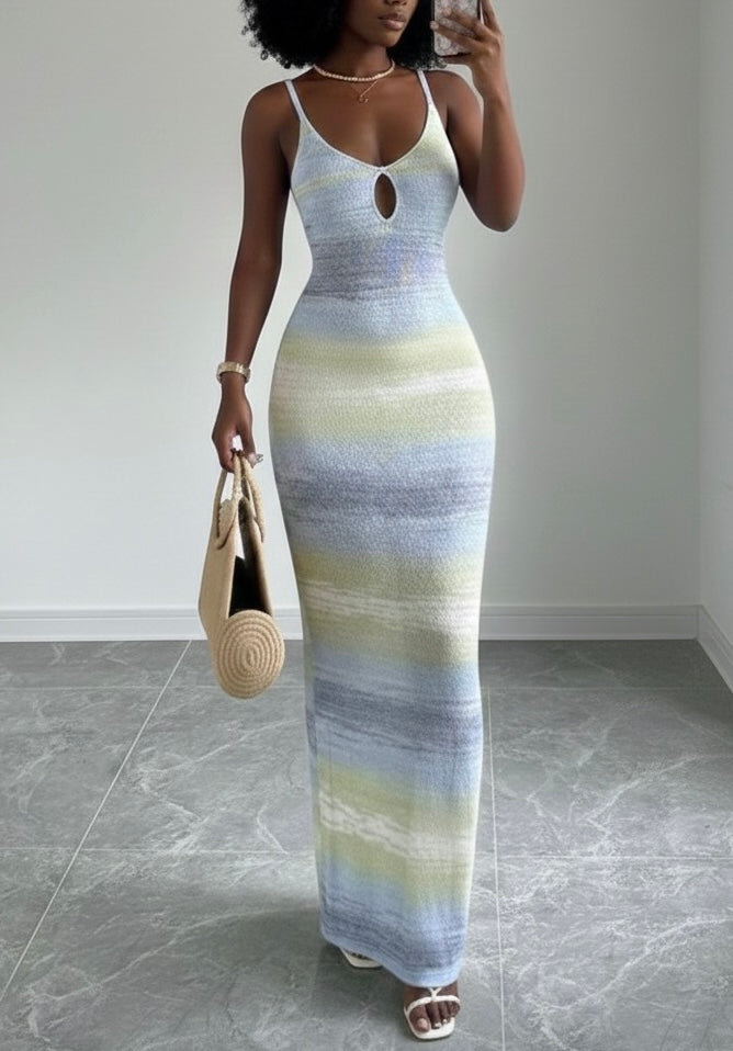 Vestido multicolor