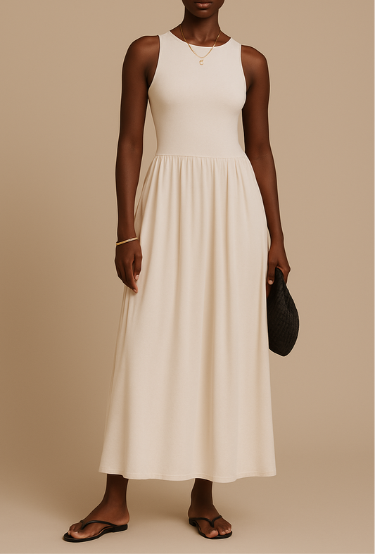 Vestido bege