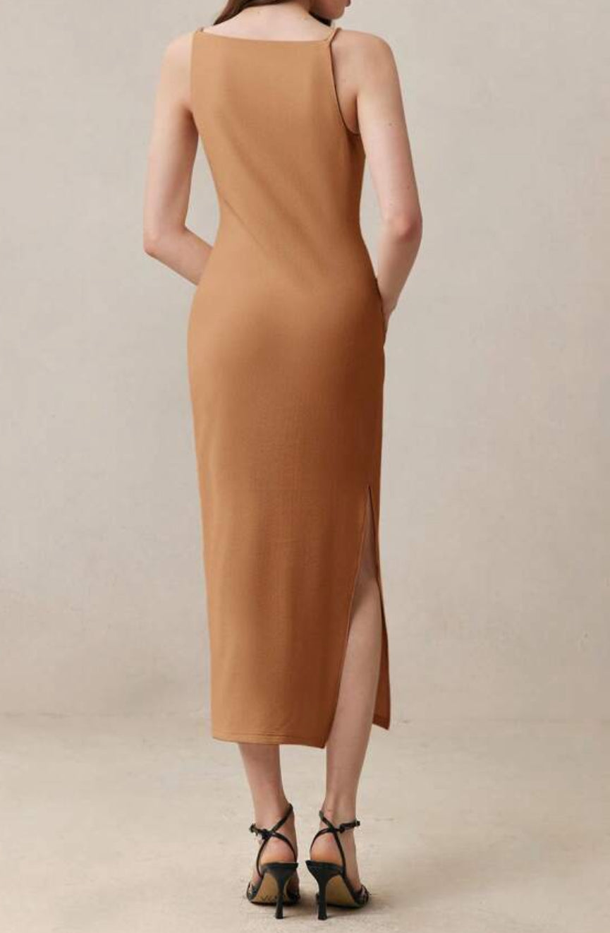 Vestido caquí