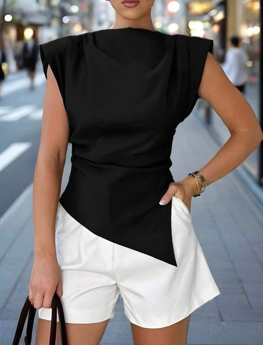 Blusa casual preta