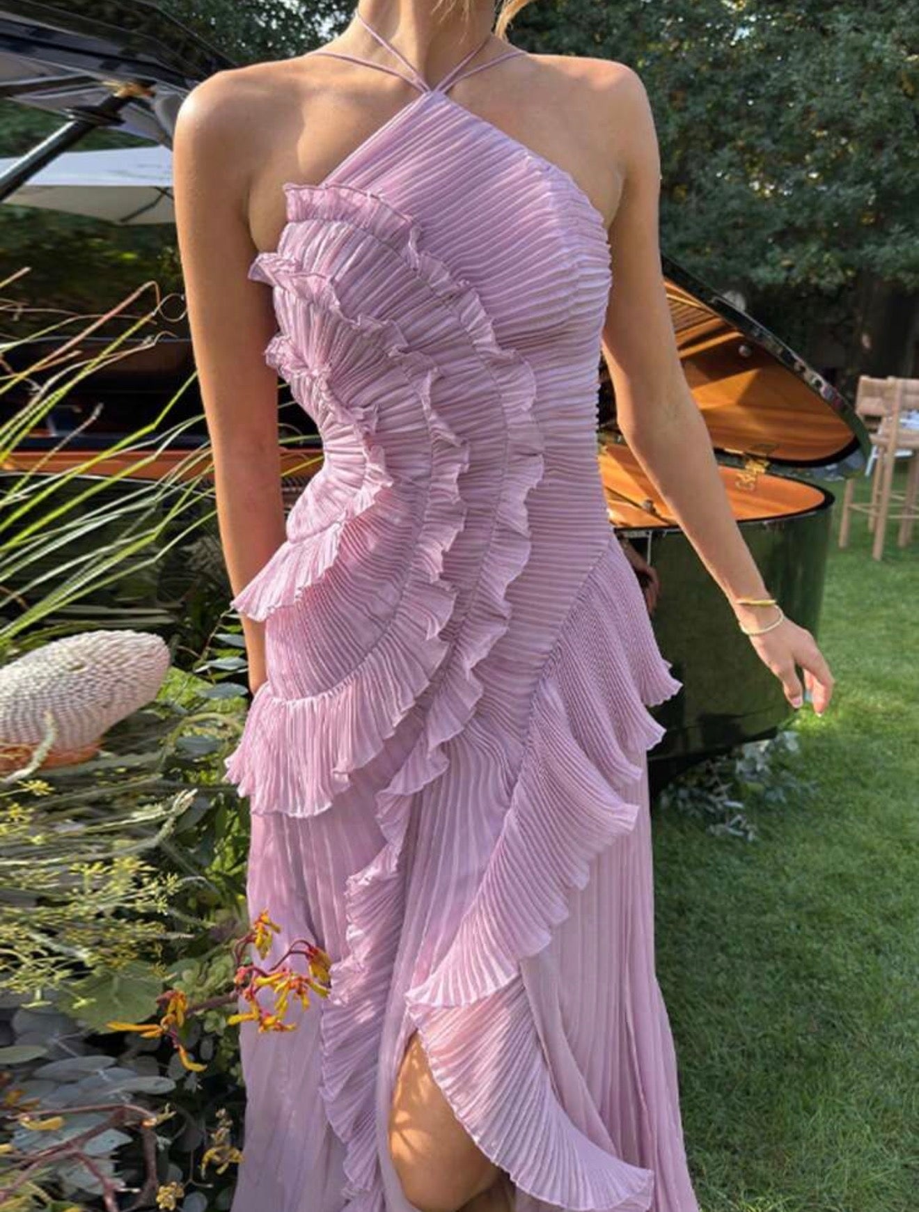 Vestido casual roxo