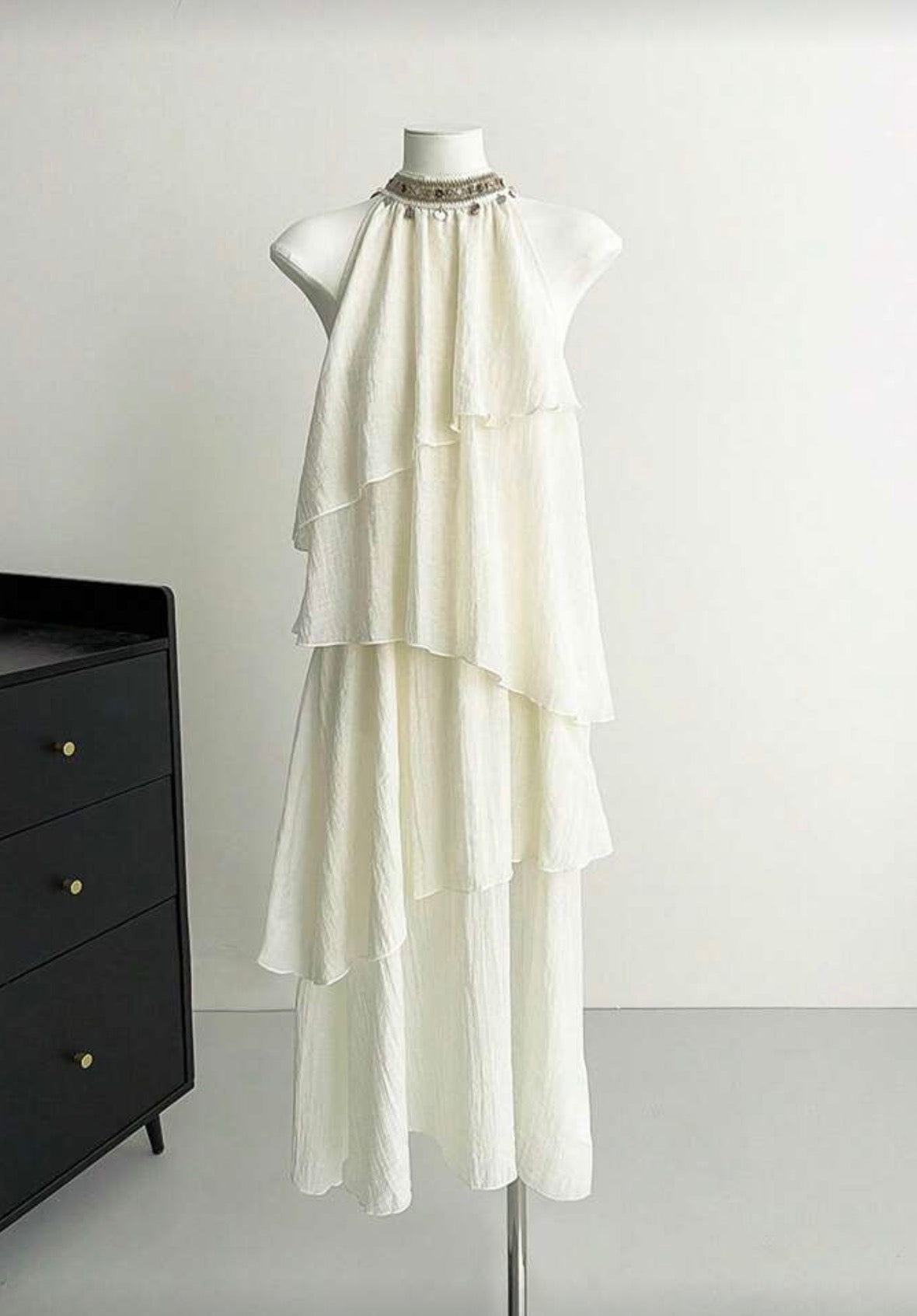 Vestido creme