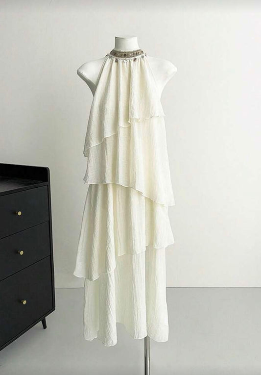Vestido creme