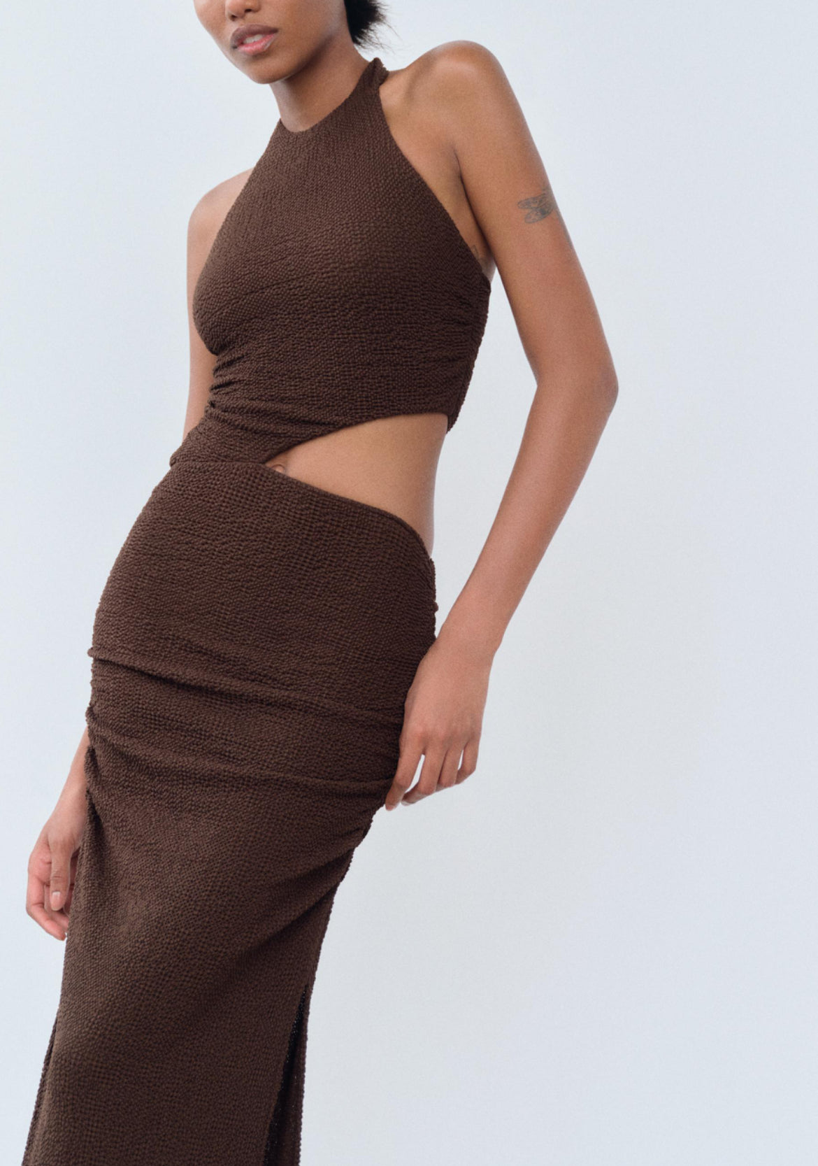 Vestido chocolate