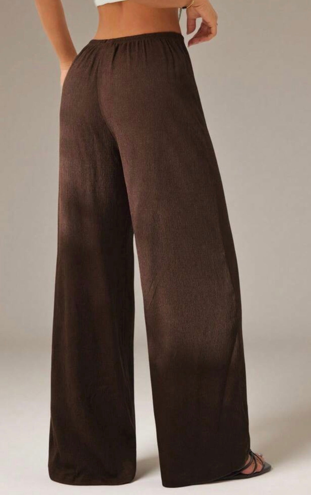 Calça castanha