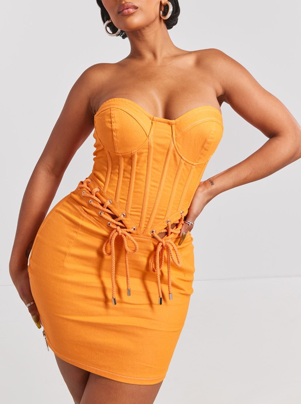 Vestido laranja